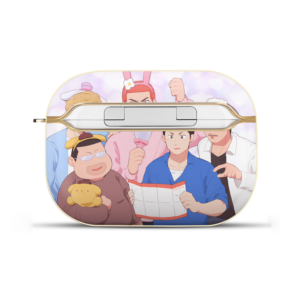 SLAM DUNK／スラムダンク 【AirPods Pro用】ハードシェル保護ケース｜耐衝撃・防指紋・カラビナ付き商品仕様