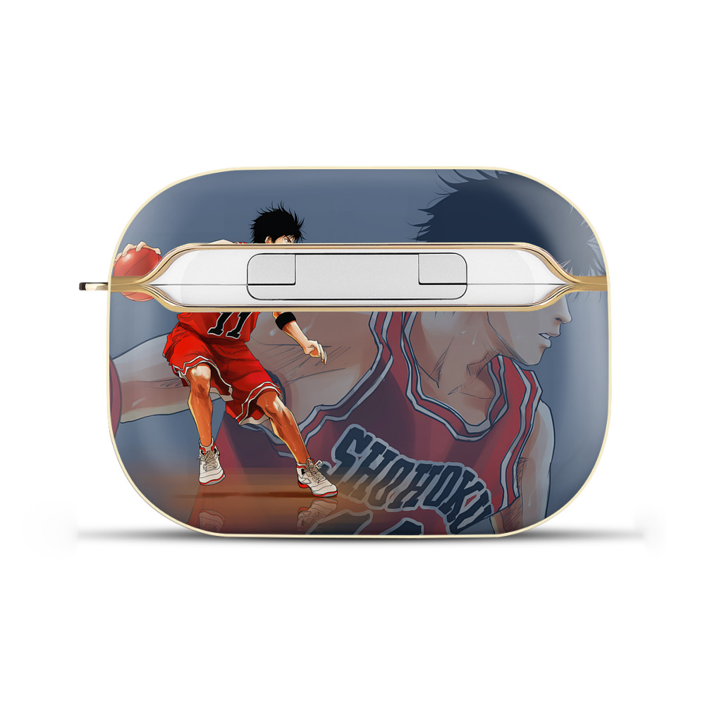 （画像用） SLAM DUNK／スラムダンク 【AirPods Pro用】ハードシェル保護ケース｜耐衝撃・防指紋・カラビナ付き商品仕様