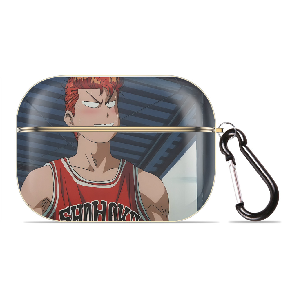 SLAM DUNK／スラムダンク 【AirPods Pro用】ハードシェル保護ケース｜耐衝撃・防指紋・カラビナ付き商品仕様