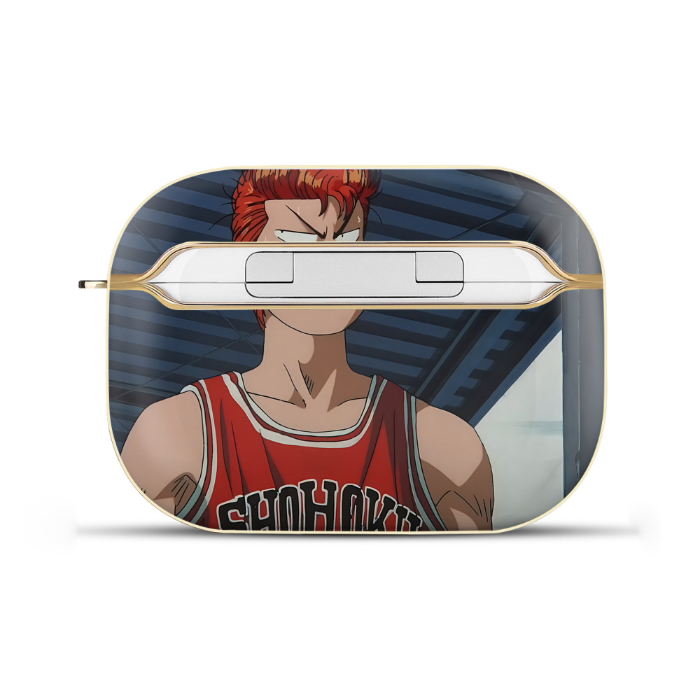 SLAM DUNK／スラムダンク 【AirPods Pro用】ハードシェル保護ケース｜耐衝撃・防指紋・カラビナ付き商品仕様