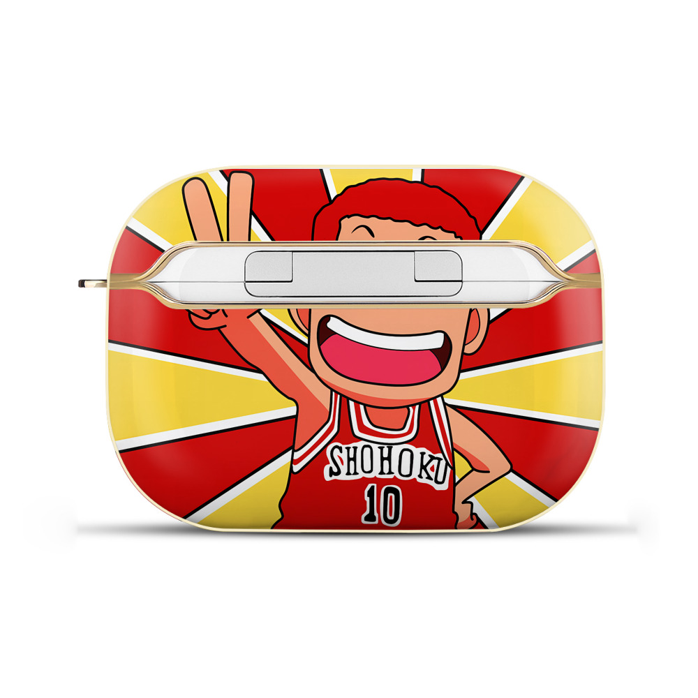 （画像用） SLAM DUNK／スラムダンク 【AirPods Pro用】ハードシェル保護ケース｜耐衝撃・防指紋・カラビナ付き商品仕様