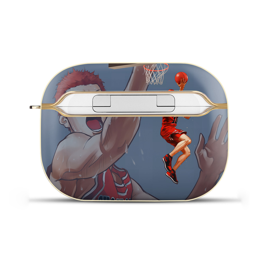 SLAM DUNK／スラムダンク 【AirPods Pro用】ハードシェル保護ケース｜耐衝撃・防指紋・カラビナ付き商品仕様