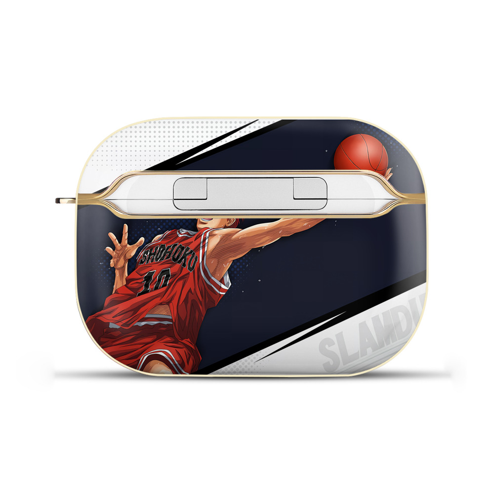 SLAM DUNK／スラムダンク 【AirPods Pro用】ハードシェル保護ケース｜耐衝撃・防指紋・カラビナ付き商品仕様