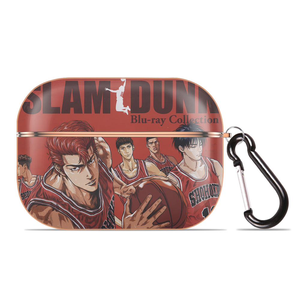 （画像用） SLAM DUNK／スラムダンク 【AirPods Pro用】ハードシェル保護ケース｜耐衝撃・防指紋・カラビナ付き商品仕様