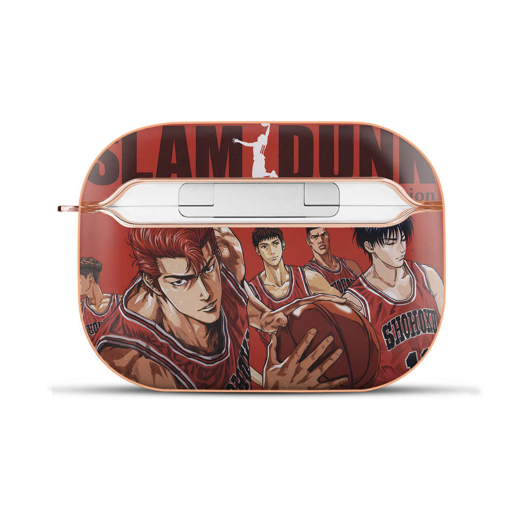 （画像用） SLAM DUNK／スラムダンク 【AirPods Pro用】ハードシェル保護ケース｜耐衝撃・防指紋・カラビナ付き商品仕様