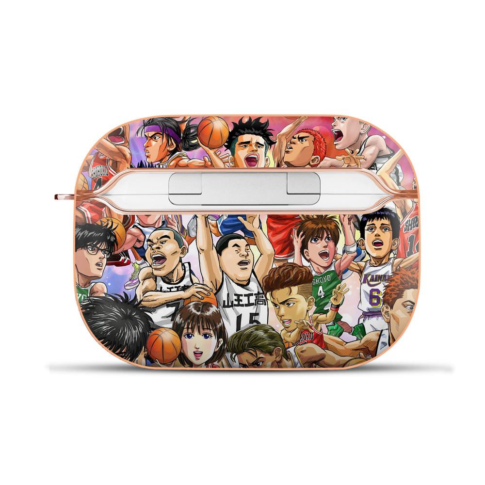 SLAM DUNK／スラムダンク 【AirPods Pro用】ハードシェル保護ケース｜耐衝撃・防指紋・カラビナ付き商品仕様
