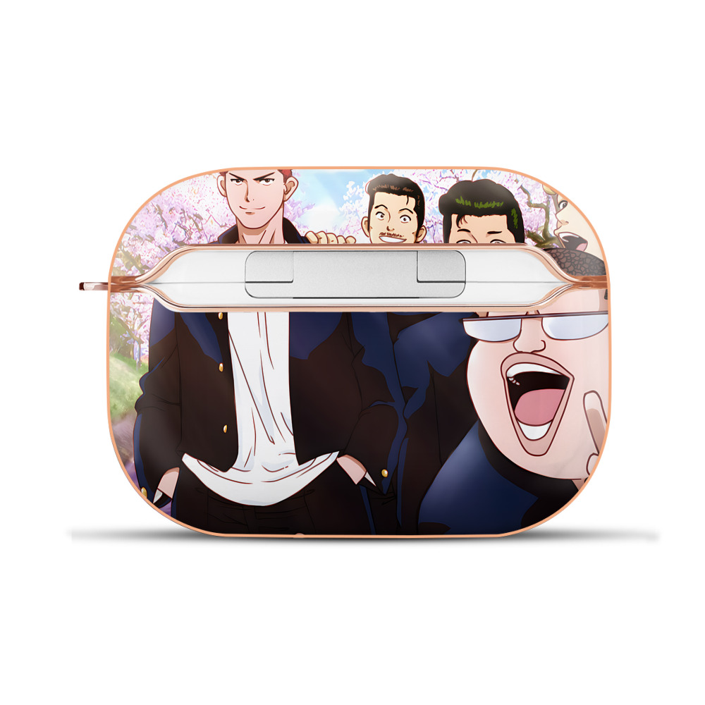 （画像用） SLAM DUNK／スラムダンク 【AirPods Pro用】ハードシェル保護ケース｜耐衝撃・防指紋・カラビナ付き商品仕様