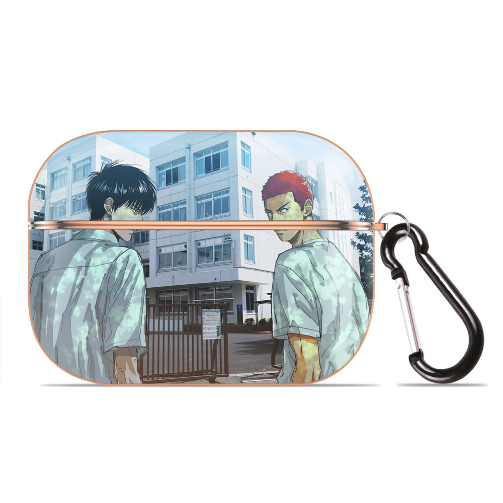 SLAM DUNK／スラムダンク 【AirPods Pro用】ハードシェル保護ケース｜耐衝撃・防指紋・カラビナ付き商品仕様