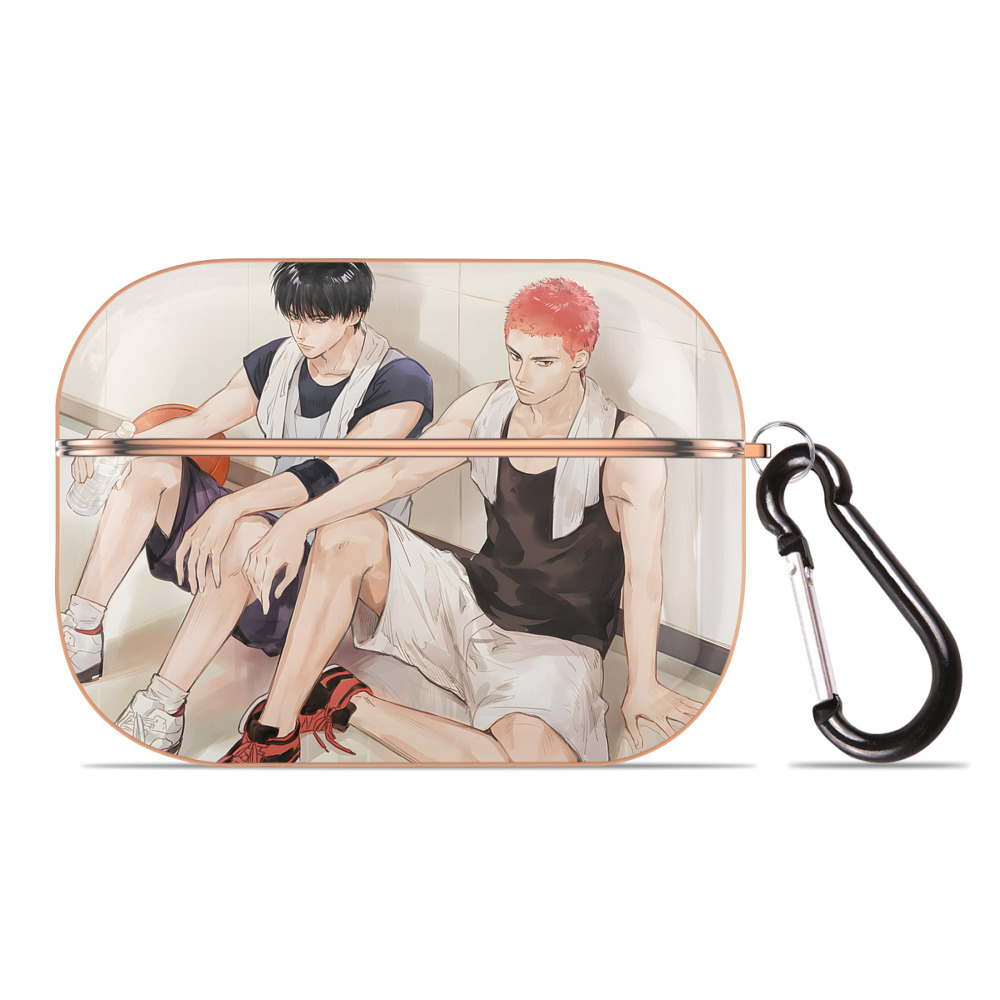 （画像用） SLAM DUNK／スラムダンク 【AirPods Pro用】ハードシェル保護ケース｜耐衝撃・防指紋・カラビナ付き商品仕様