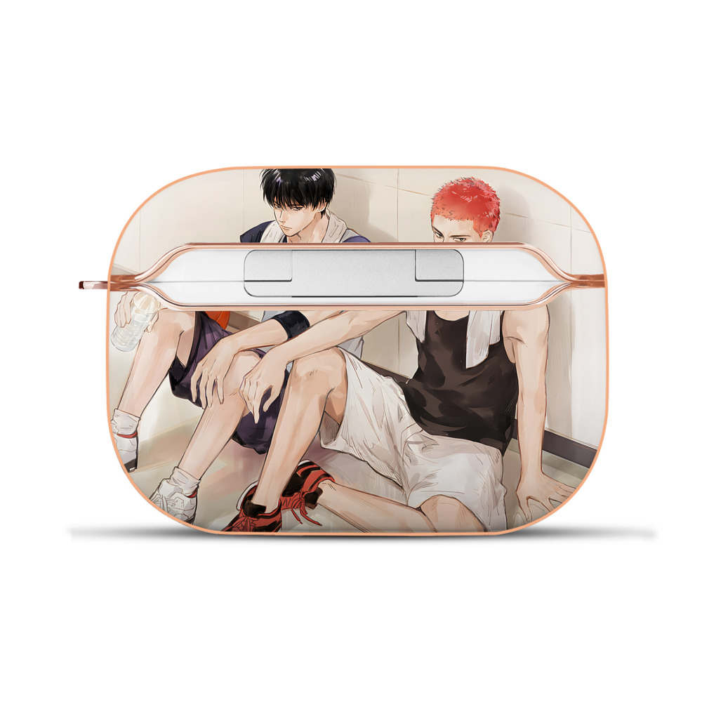 （画像用） SLAM DUNK／スラムダンク 【AirPods Pro用】ハードシェル保護ケース｜耐衝撃・防指紋・カラビナ付き商品仕様