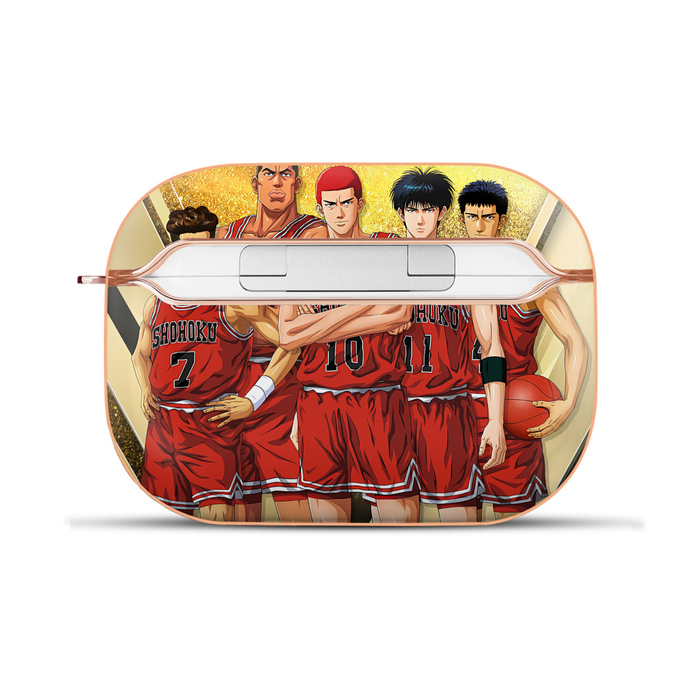 SLAM DUNK／スラムダンク 【AirPods Pro用】ハードシェル保護ケース｜耐衝撃・防指紋・カラビナ付き商品仕様