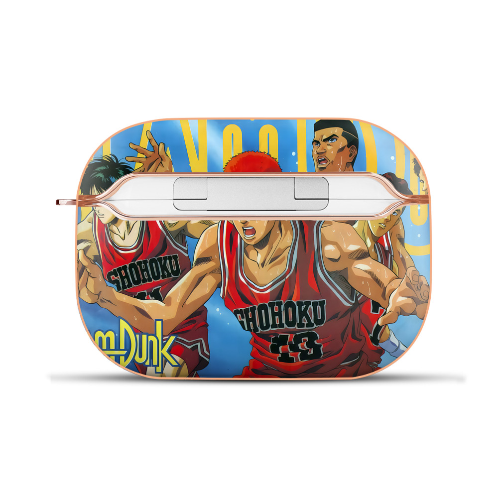 SLAM DUNK／スラムダンク 【AirPods Pro用】ハードシェル保護ケース｜耐衝撃・防指紋・カラビナ付き商品仕様