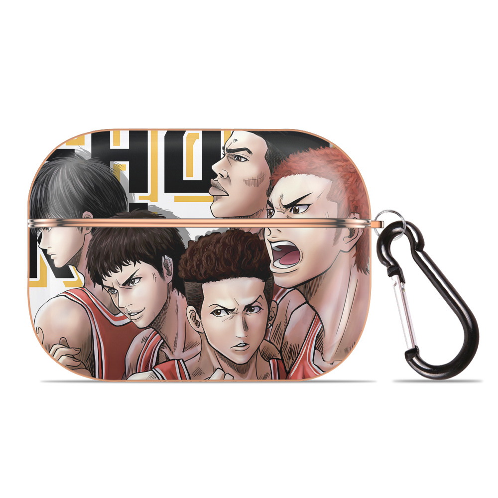 SLAM DUNK／スラムダンク 【AirPods Pro用】ハードシェル保護ケース｜耐衝撃・防指紋・カラビナ付き商品仕様