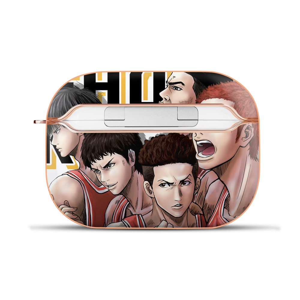SLAM DUNK／スラムダンク 【AirPods Pro用】ハードシェル保護ケース｜耐衝撃・防指紋・カラビナ付き商品仕様