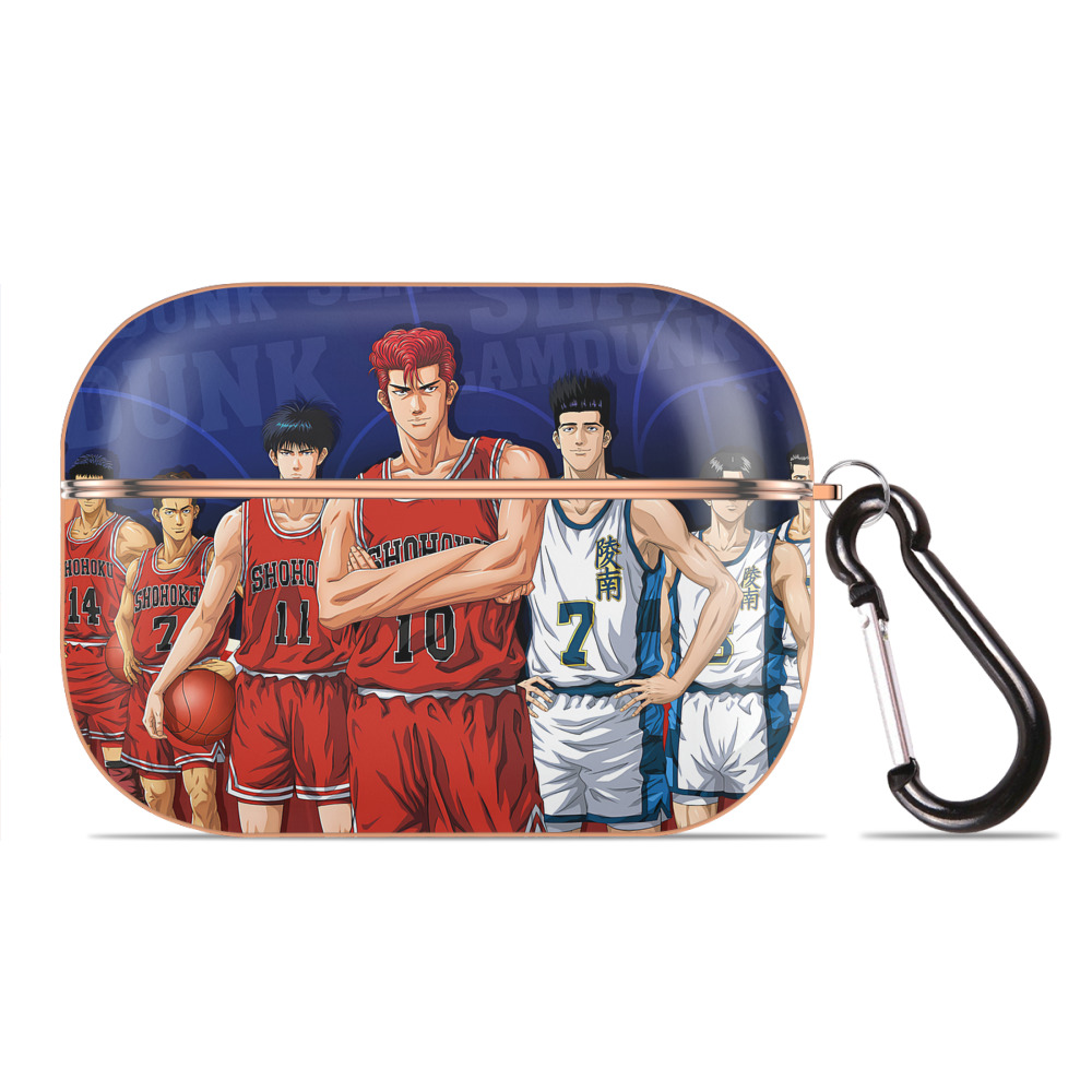（画像用） SLAM DUNK／スラムダンク 【AirPods Pro用】ハードシェル保護ケース｜耐衝撃・防指紋・カラビナ付き商品仕様