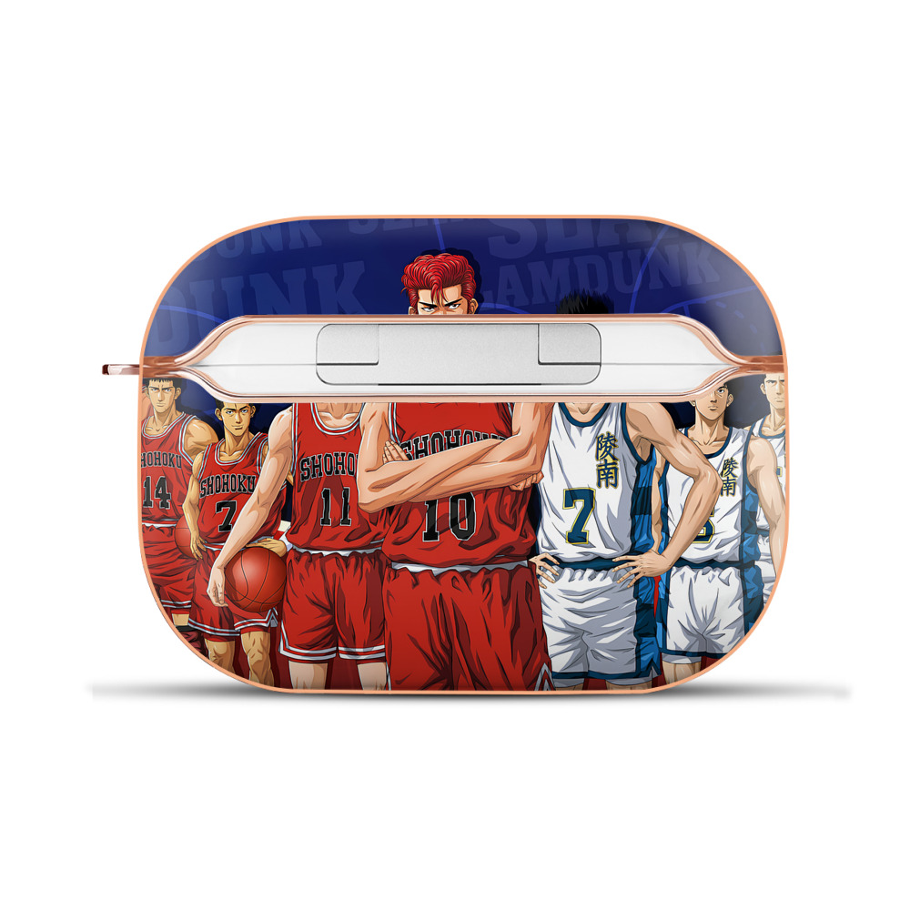 （画像用） SLAM DUNK／スラムダンク 【AirPods Pro用】ハードシェル保護ケース｜耐衝撃・防指紋・カラビナ付き商品仕様