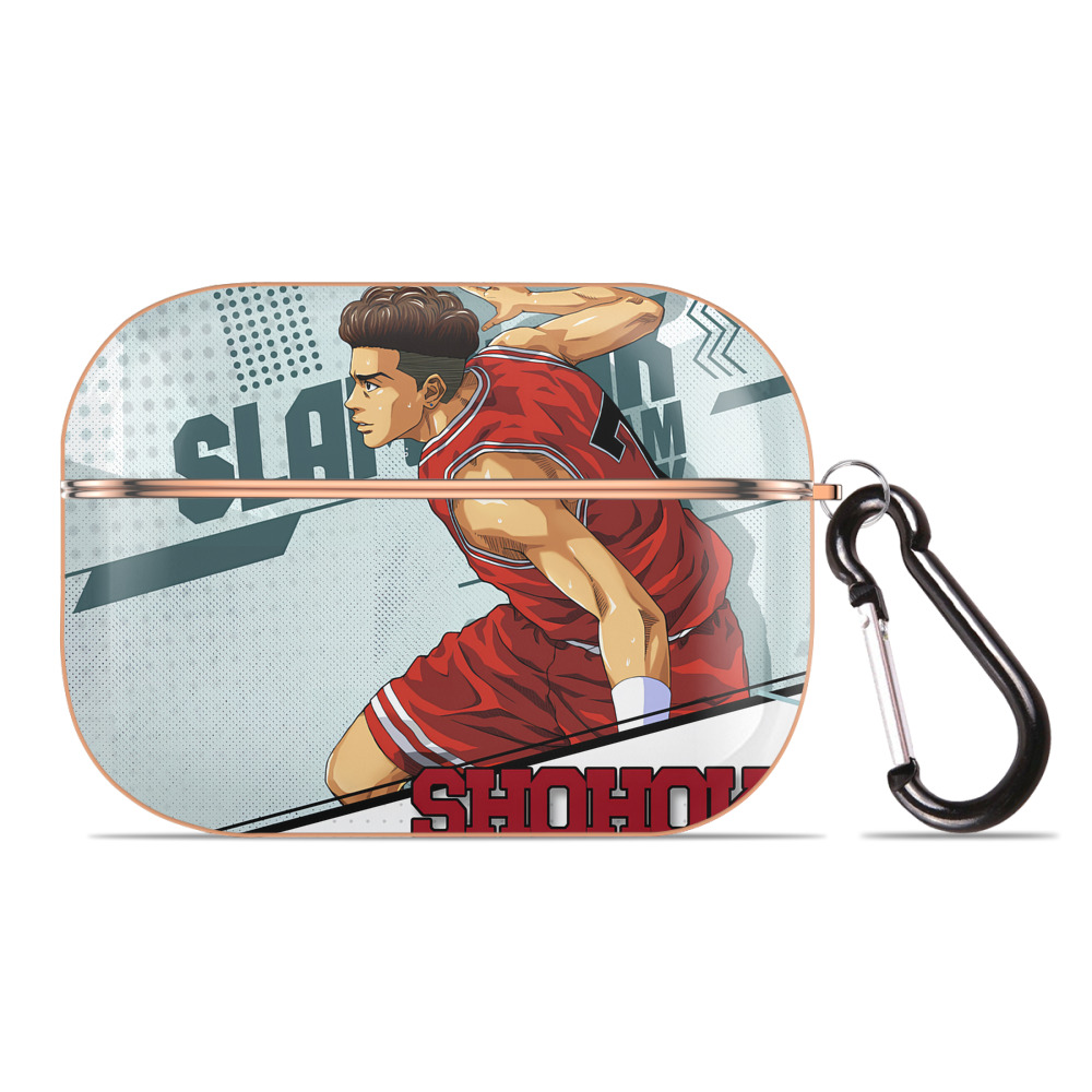 （画像用） SLAM DUNK／スラムダンク 【AirPods Pro用】ハードシェル保護ケース｜耐衝撃・防指紋・カラビナ付き商品仕様