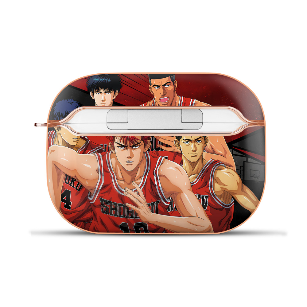SLAM DUNK／スラムダンク 【AirPods Pro用】ハードシェル保護ケース｜耐衝撃・防指紋・カラビナ付き商品仕様