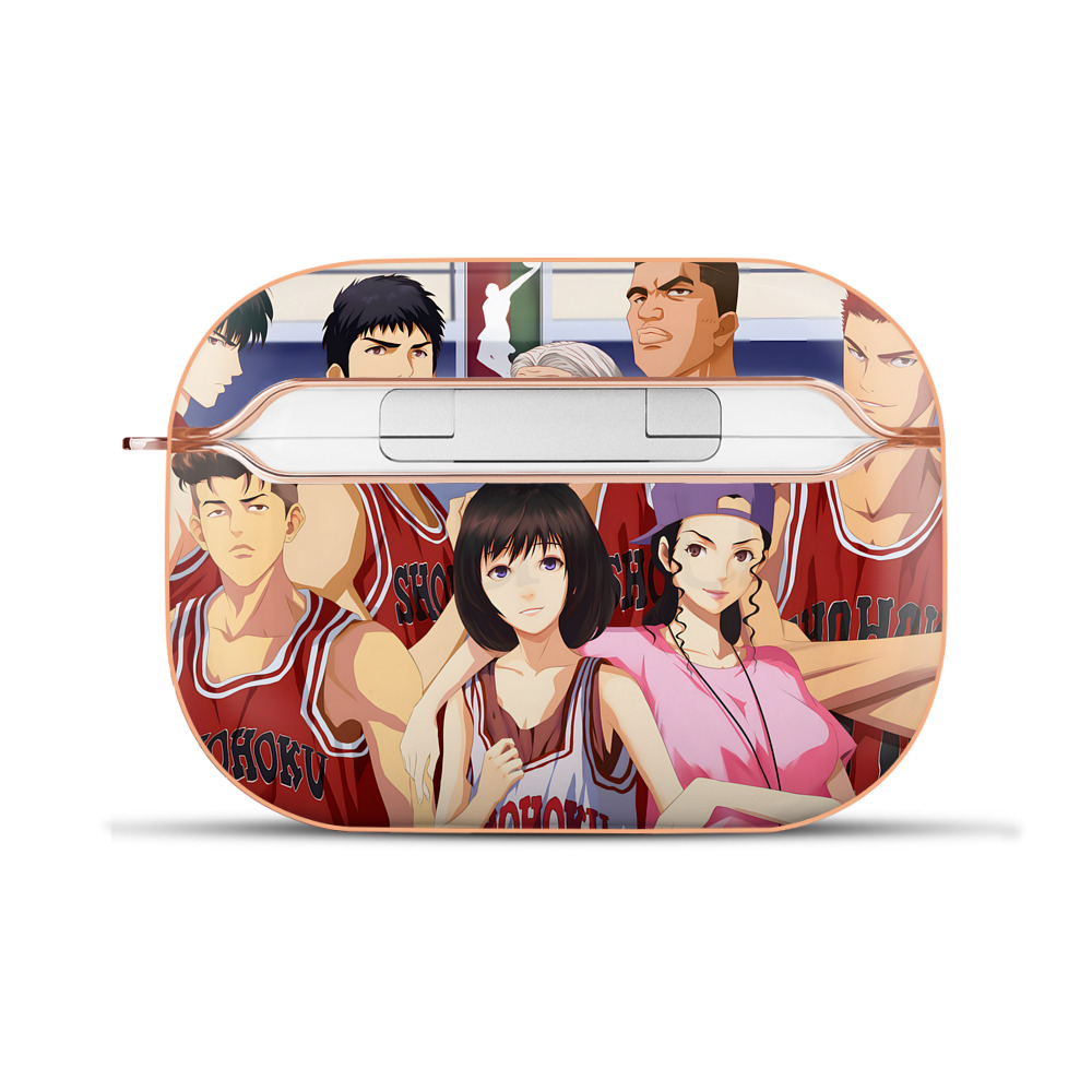 （画像用） SLAM DUNK／スラムダンク 【AirPods Pro用】ハードシェル保護ケース｜耐衝撃・防指紋・カラビナ付き商品仕様