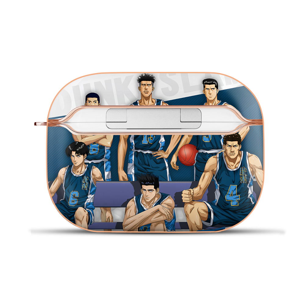SLAM DUNK／スラムダンク 【AirPods Pro用】ハードシェル保護ケース｜耐衝撃・防指紋・カラビナ付き商品仕様