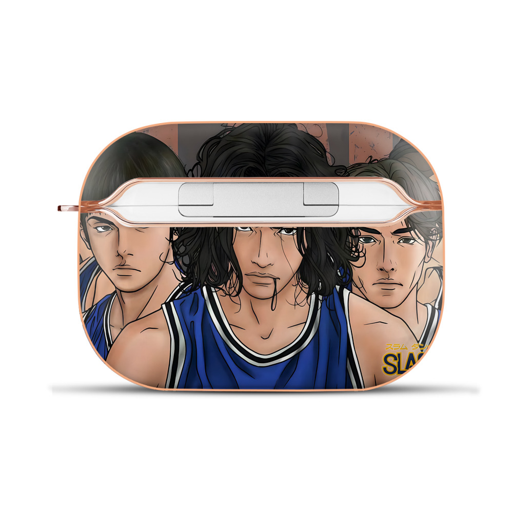 SLAM DUNK／スラムダンク 【AirPods Pro用】ハードシェル保護ケース｜耐衝撃・防指紋・カラビナ付き商品仕様