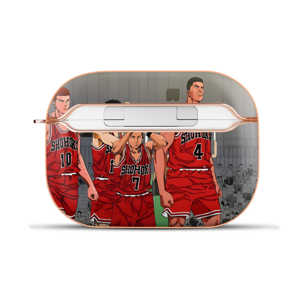 SLAM DUNK／スラムダンク 【AirPods Pro用】ハードシェル保護ケース｜耐衝撃・防指紋・カラビナ付き商品仕様
