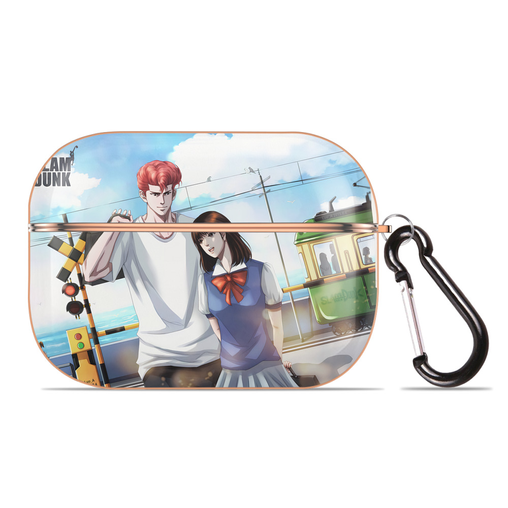 SLAM DUNK／スラムダンク 【AirPods Pro用】ハードシェル保護ケース｜耐衝撃・防指紋・カラビナ付き商品仕様