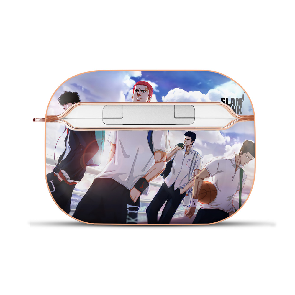 SLAM DUNK／スラムダンク 【AirPods Pro用】ハードシェル保護ケース｜耐衝撃・防指紋・カラビナ付き商品仕様