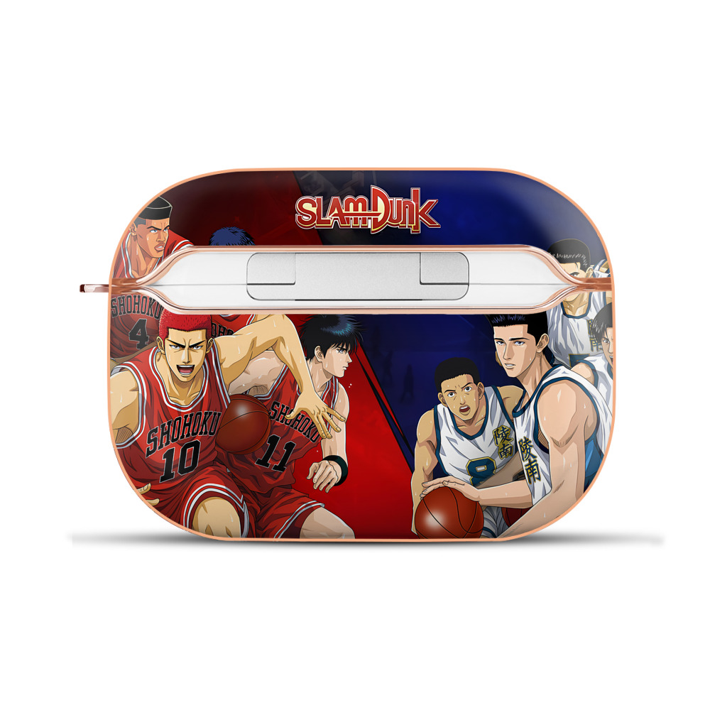 SLAM DUNK／スラムダンク 【AirPods Pro用】ハードシェル保護ケース｜耐衝撃・防指紋・カラビナ付き商品仕様