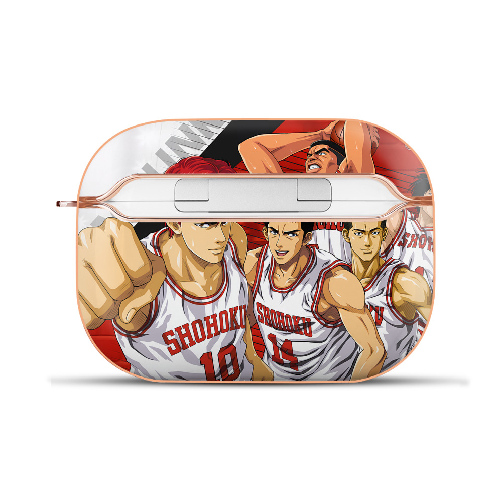 SLAM DUNK／スラムダンク 【AirPods Pro用】ハードシェル保護ケース｜耐衝撃・防指紋・カラビナ付き商品仕様