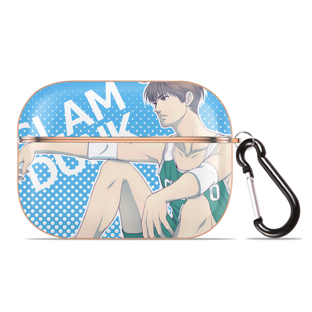 SLAM DUNK／スラムダンク 【AirPods Pro用】ハードシェル保護ケース｜耐衝撃・防指紋・カラビナ付き商品仕様