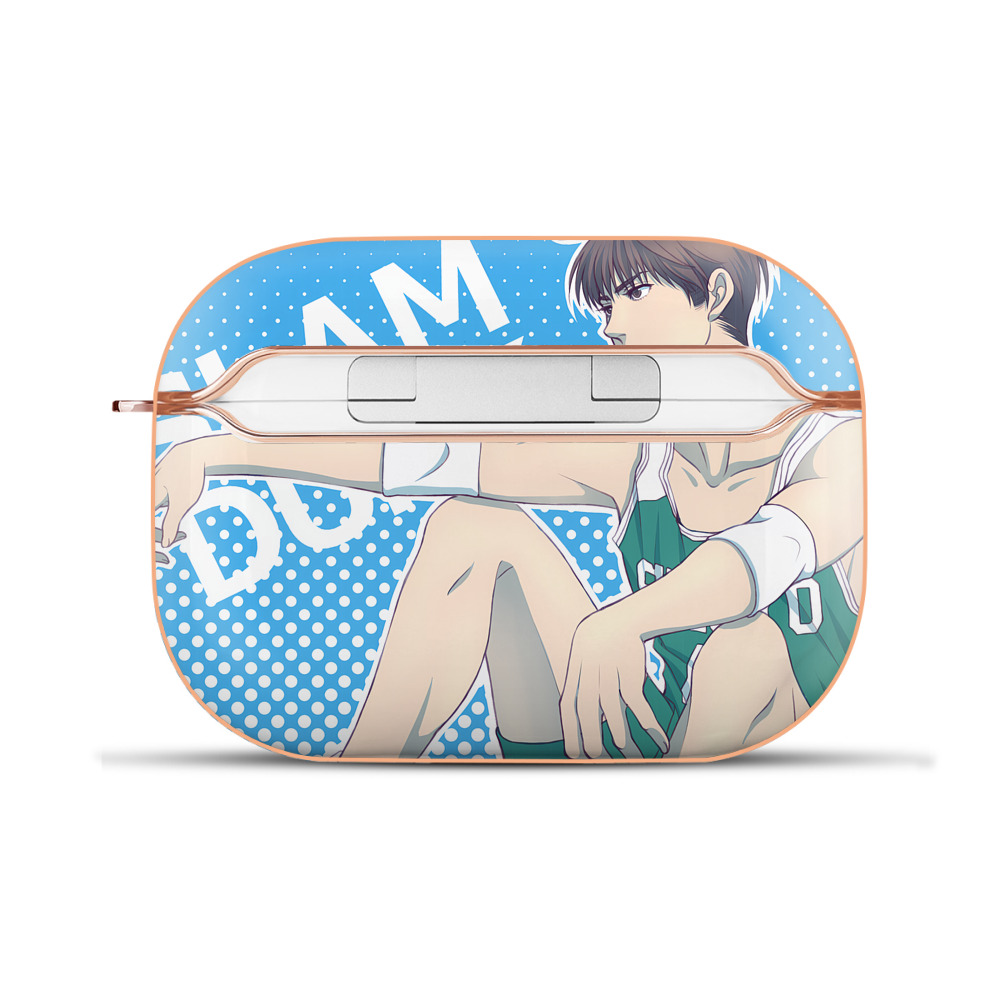 SLAM DUNK／スラムダンク 【AirPods Pro用】ハードシェル保護ケース｜耐衝撃・防指紋・カラビナ付き商品仕様