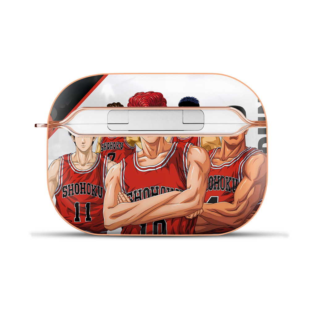 SLAM DUNK／スラムダンク 【AirPods Pro用】ハードシェル保護ケース｜耐衝撃・防指紋・カラビナ付き商品仕様