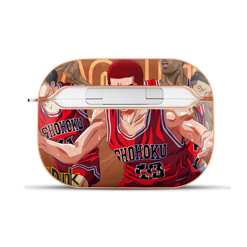 SLAM DUNK／スラムダンク 【AirPods Pro用】ハードシェル保護ケース｜耐衝撃・防指紋・カラビナ付き商品仕様