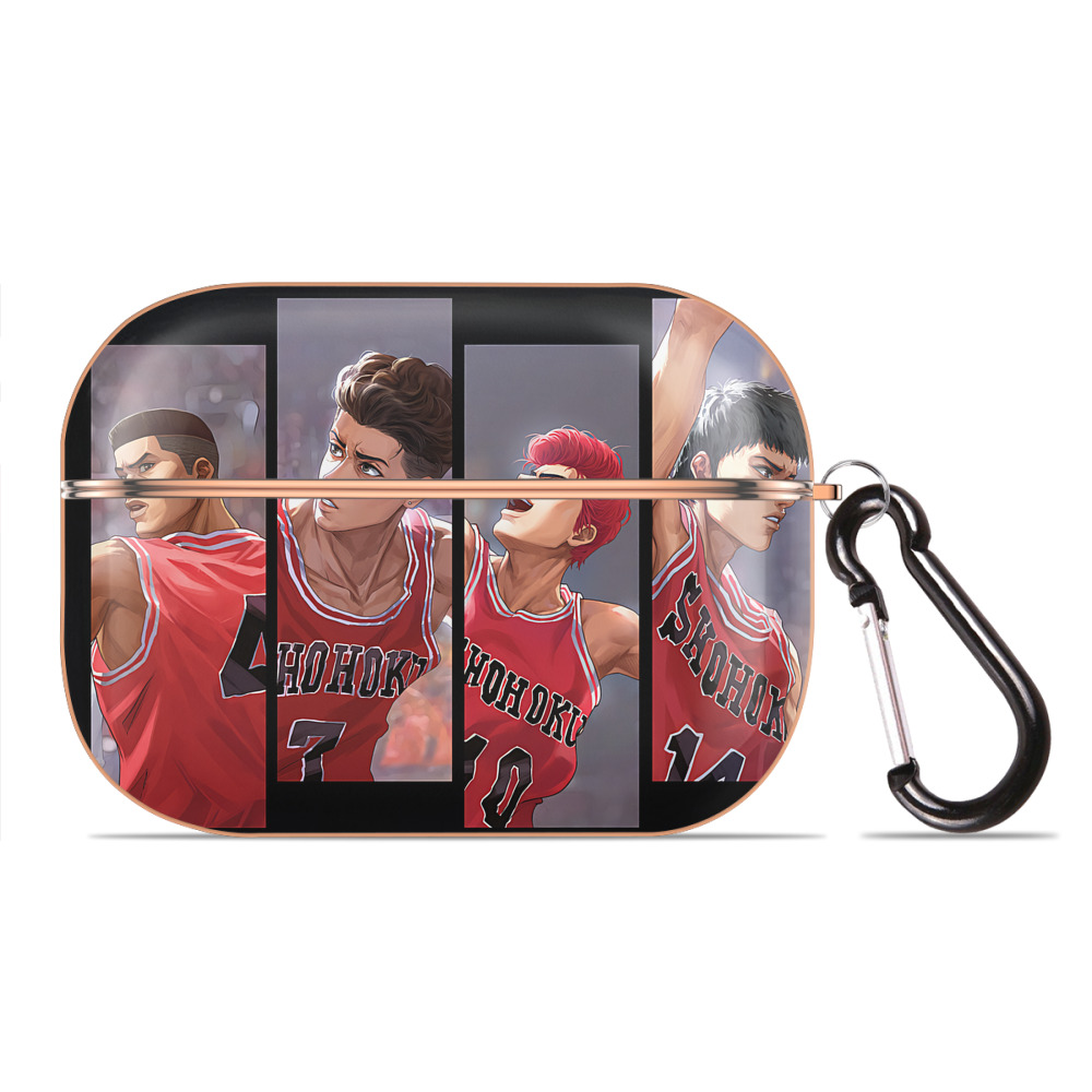 （画像用） SLAM DUNK／スラムダンク 【AirPods Pro用】ハードシェル保護ケース｜耐衝撃・防指紋・カラビナ付き商品仕様