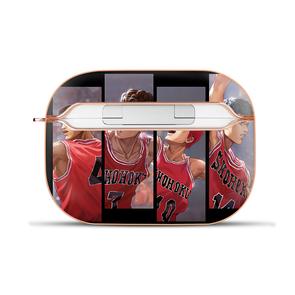 （画像用） SLAM DUNK／スラムダンク 【AirPods Pro用】ハードシェル保護ケース｜耐衝撃・防指紋・カラビナ付き商品仕様
