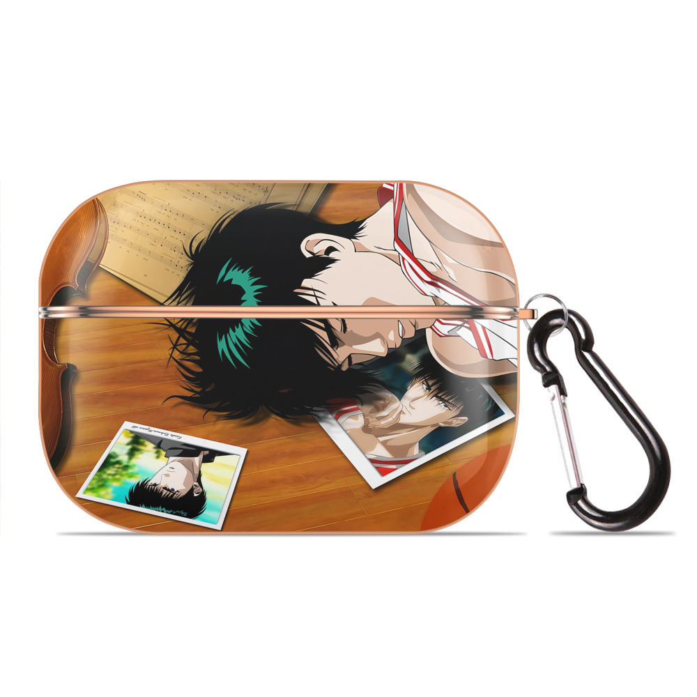 SLAM DUNK／スラムダンク 【AirPods Pro用】ハードシェル保護ケース｜耐衝撃・防指紋・カラビナ付き商品仕様