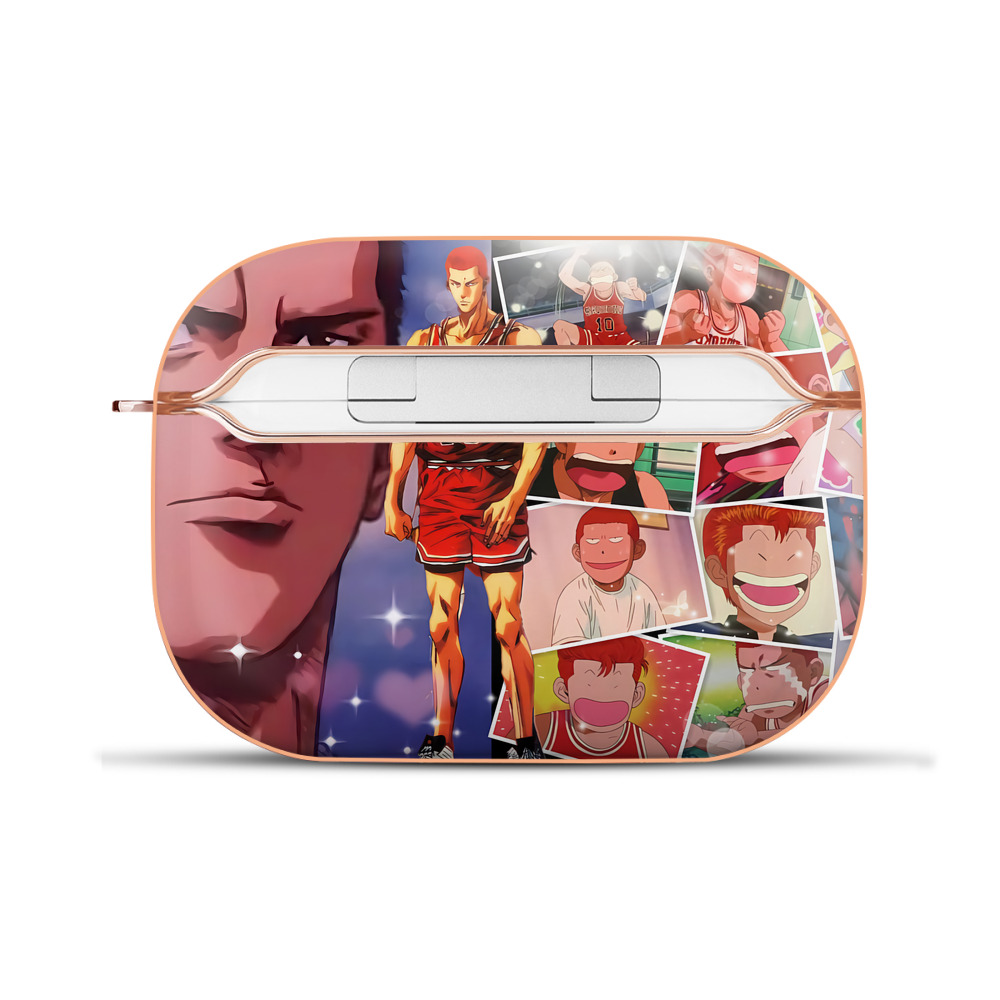 SLAM DUNK／スラムダンク 【AirPods Pro用】ハードシェル保護ケース｜耐衝撃・防指紋・カラビナ付き商品仕様