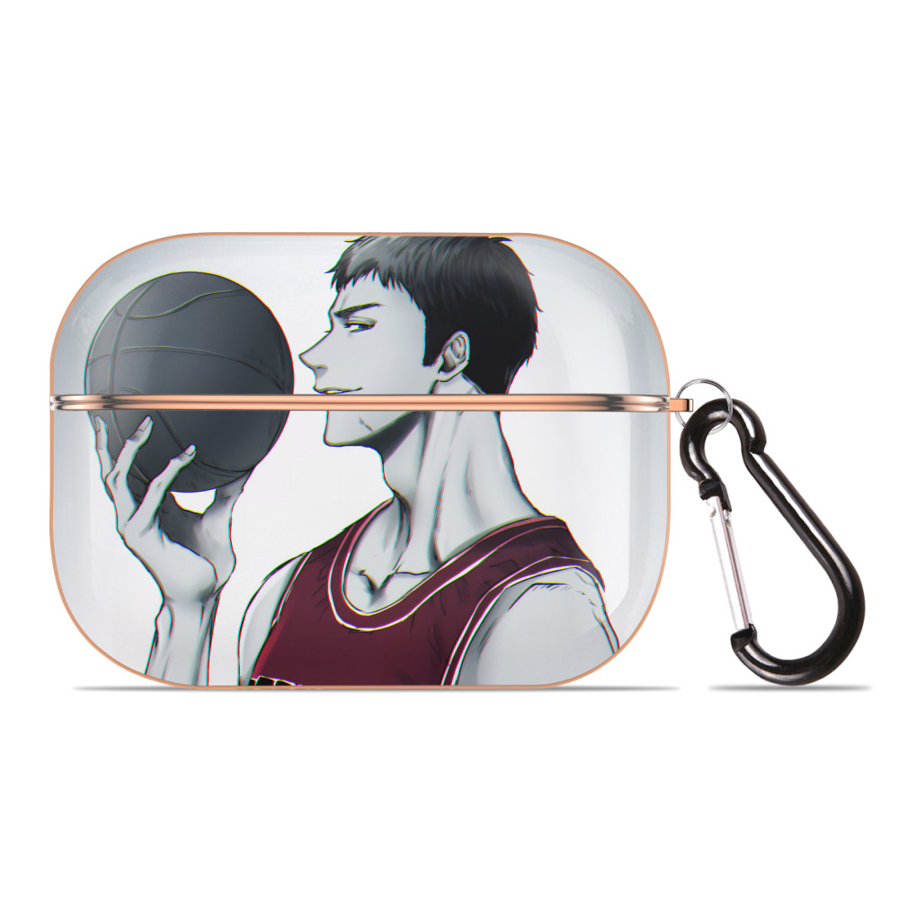 （画像用） SLAM DUNK／スラムダンク 【AirPods Pro用】ハードシェル保護ケース｜耐衝撃・防指紋・カラビナ付き商品仕様