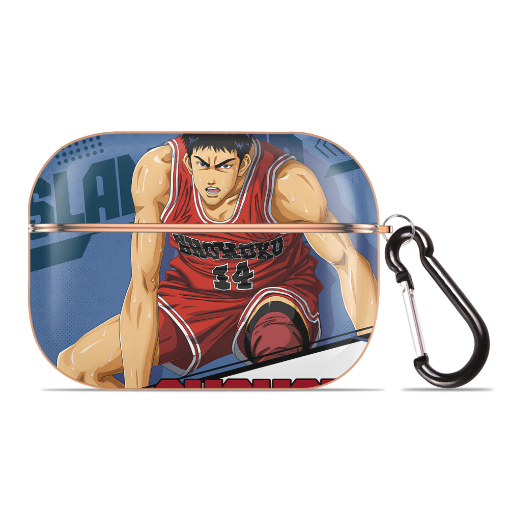 SLAM DUNK／スラムダンク 【AirPods Pro用】ハードシェル保護ケース｜耐衝撃・防指紋・カラビナ付き商品仕様