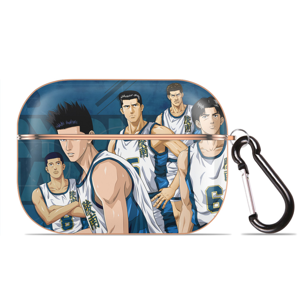 （画像用） SLAM DUNK／スラムダンク 【AirPods Pro用】ハードシェル保護ケース｜耐衝撃・防指紋・カラビナ付き商品仕様