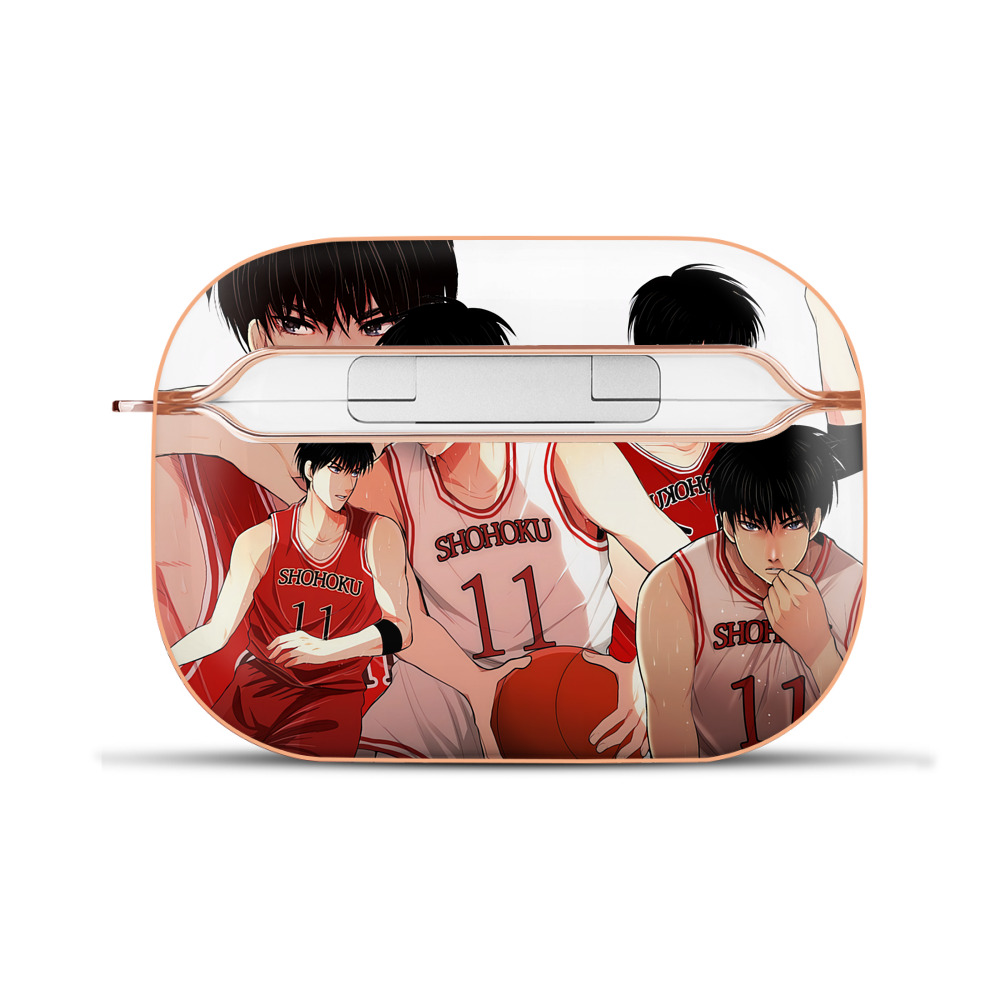 SLAM DUNK／スラムダンク 【AirPods Pro用】ハードシェル保護ケース｜耐衝撃・防指紋・カラビナ付き商品仕様