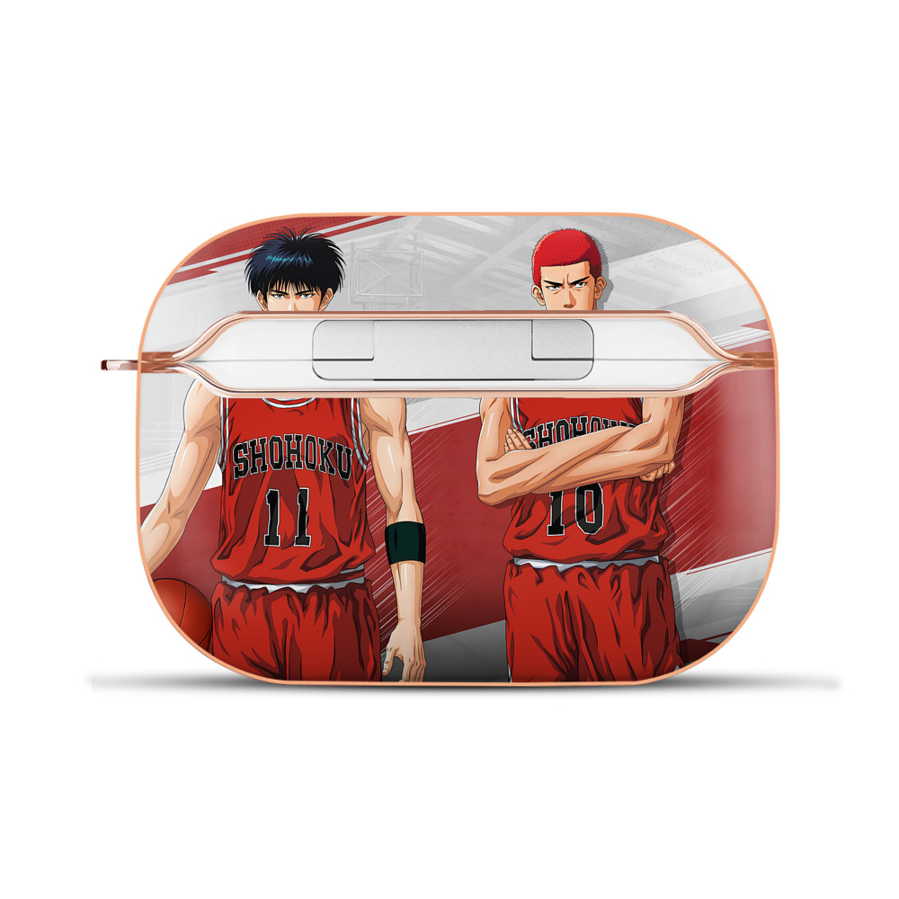 SLAM DUNK／スラムダンク 【AirPods Pro用】ハードシェル保護ケース｜耐衝撃・防指紋・カラビナ付き商品仕様