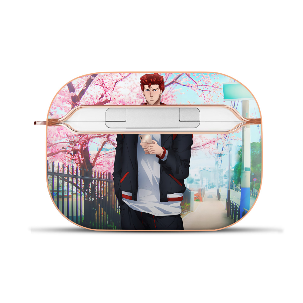 SLAM DUNK／スラムダンク 【AirPods Pro用】ハードシェル保護ケース｜耐衝撃・防指紋・カラビナ付き商品仕様
