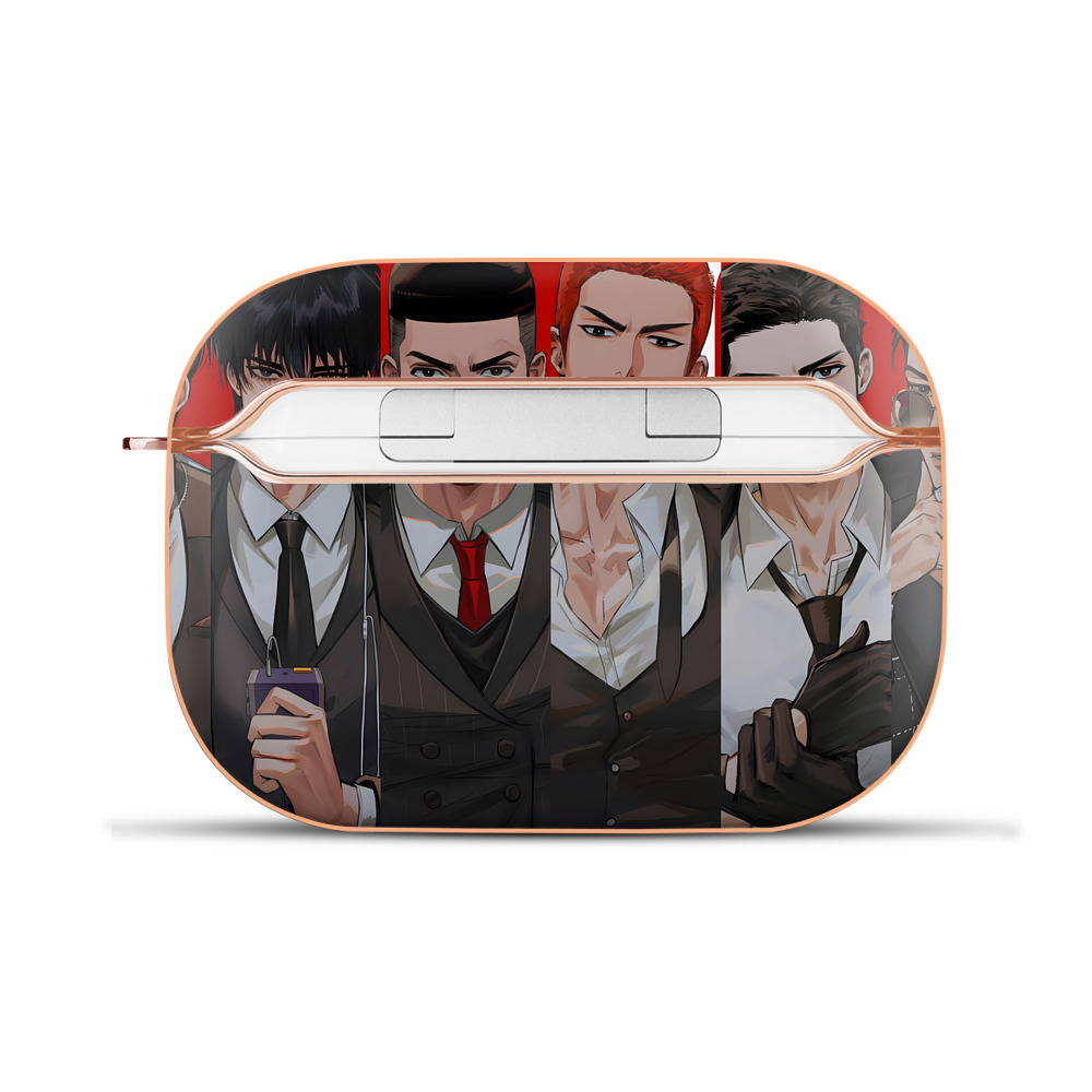 SLAM DUNK／スラムダンク 【AirPods Pro用】ハードシェル保護ケース｜耐衝撃・防指紋・カラビナ付き商品仕様