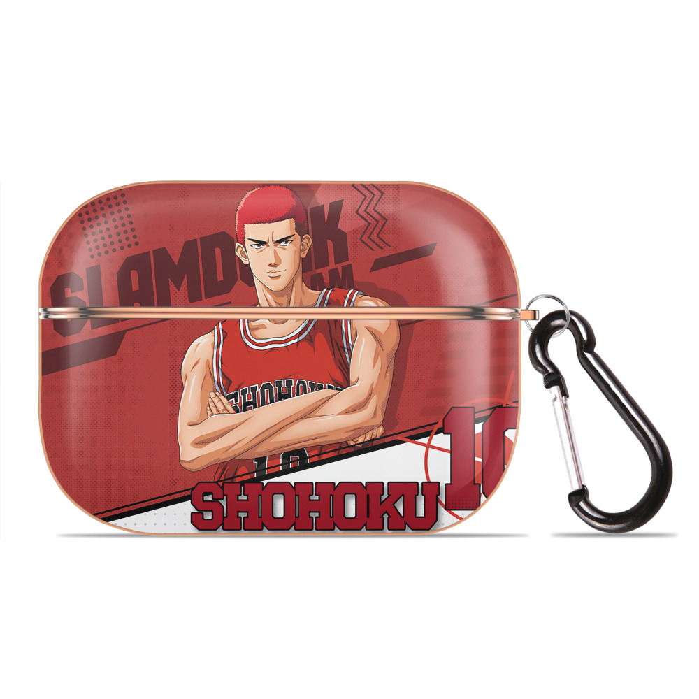 （画像用） SLAM DUNK／スラムダンク 【AirPods Pro用】ハードシェル保護ケース｜耐衝撃・防指紋・カラビナ付き商品仕様