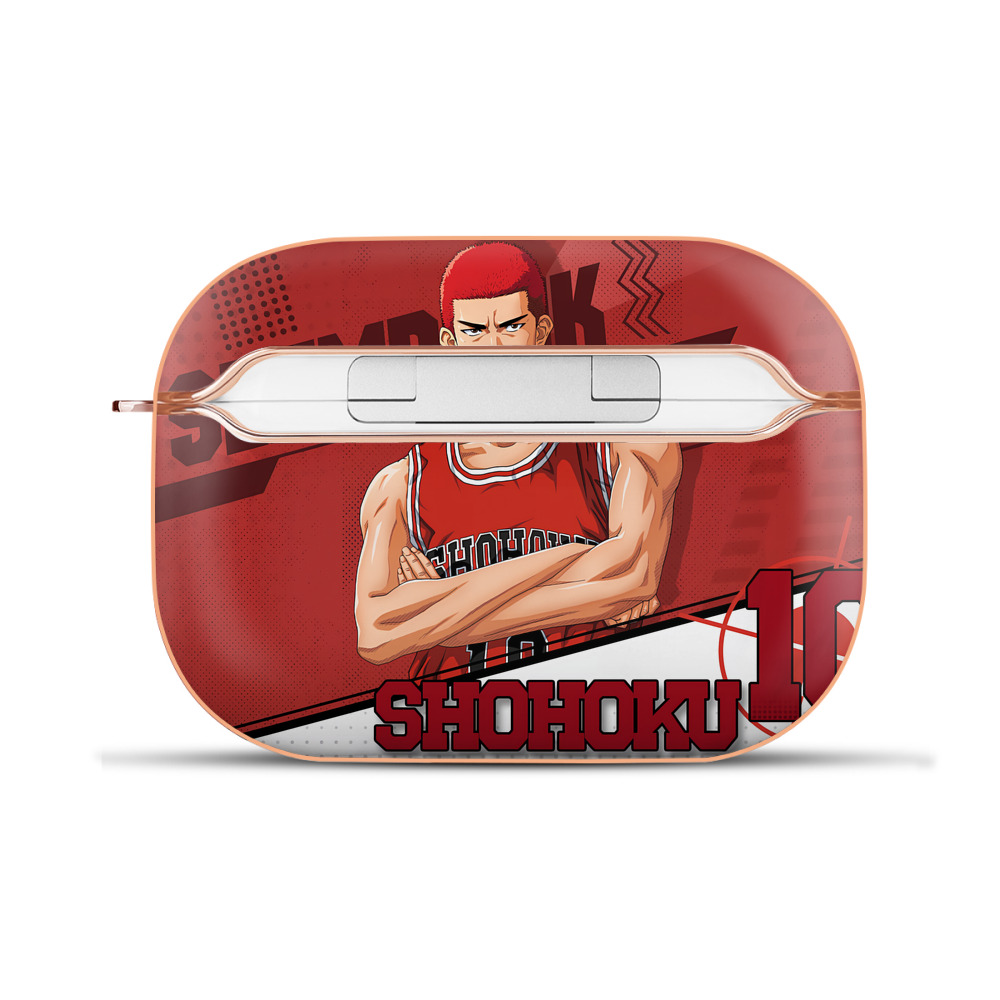 （画像用） SLAM DUNK／スラムダンク 【AirPods Pro用】ハードシェル保護ケース｜耐衝撃・防指紋・カラビナ付き商品仕様