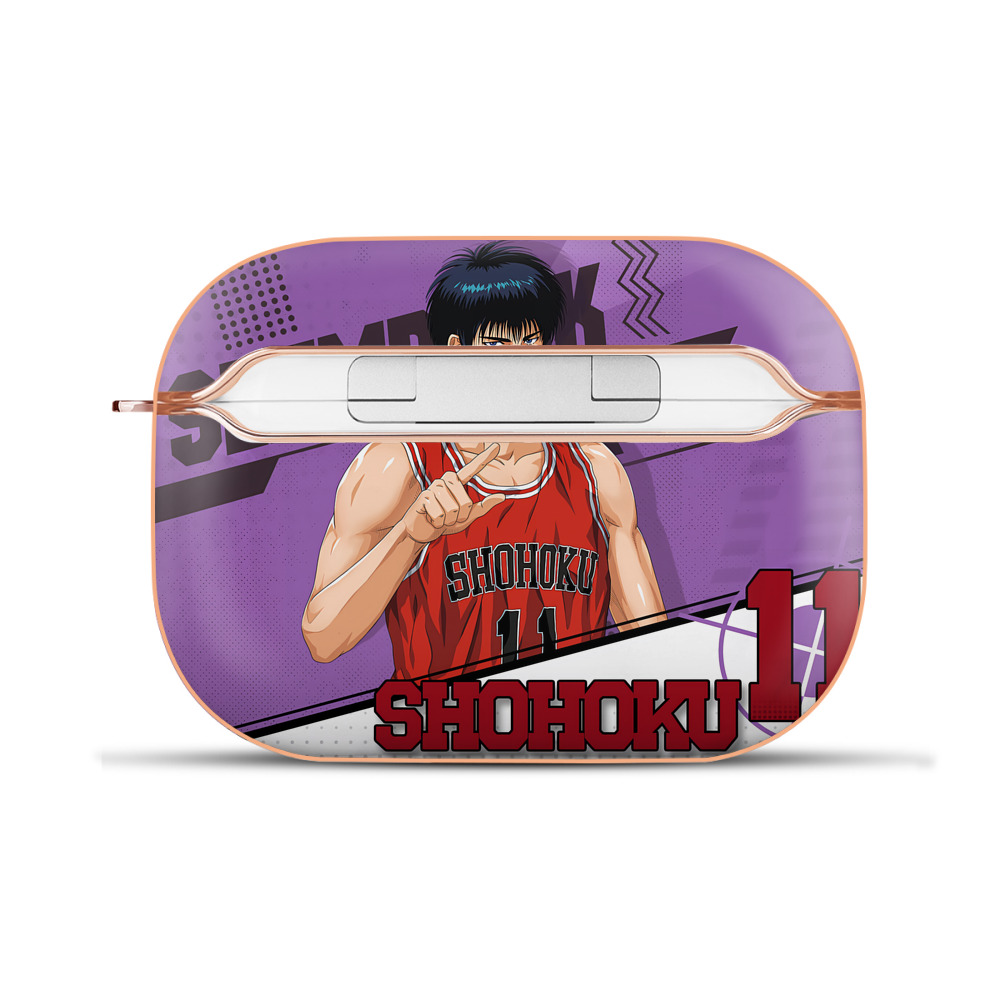 （画像用） SLAM DUNK／スラムダンク 【AirPods Pro用】ハードシェル保護ケース｜耐衝撃・防指紋・カラビナ付き商品仕様