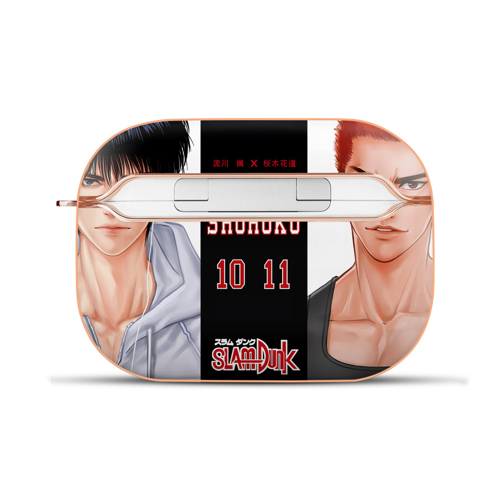 SLAM DUNK／スラムダンク 【AirPods Pro用】ハードシェル保護ケース｜耐衝撃・防指紋・カラビナ付き商品仕様