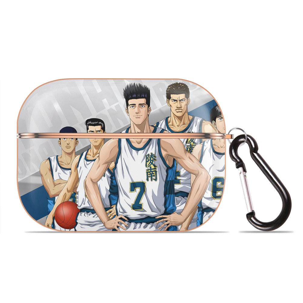 SLAM DUNK／スラムダンク 【AirPods Pro用】ハードシェル保護ケース｜耐衝撃・防指紋・カラビナ付き商品仕様